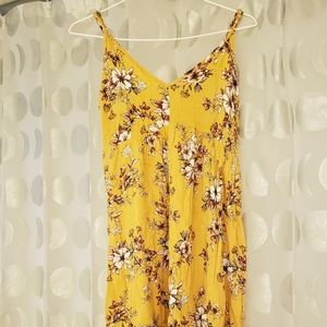 💛 Floral Yellow Sundress 💛